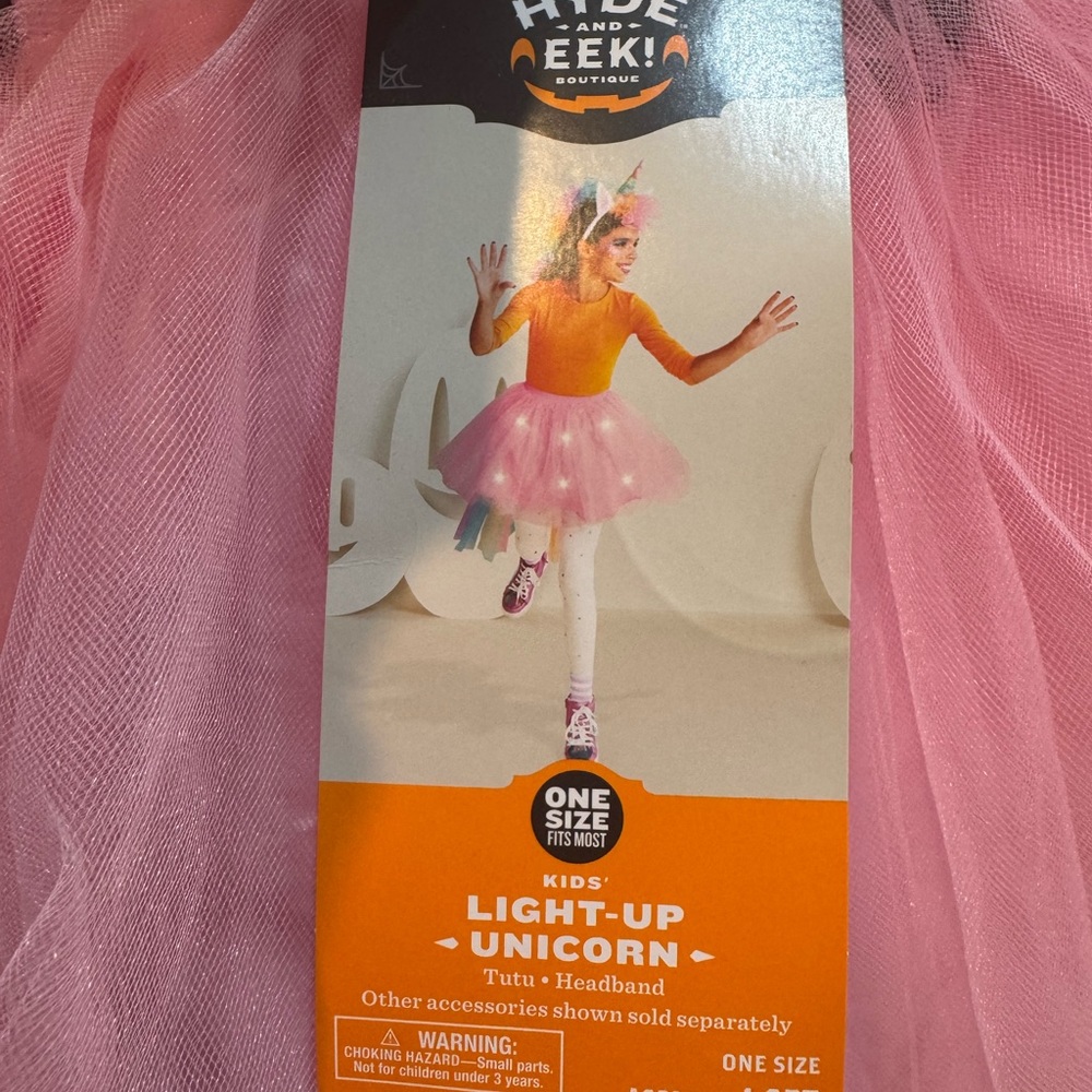 Light up unicorn headband / tutu